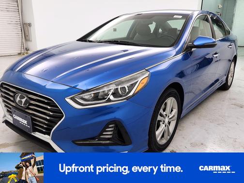 Blue 2018 Hyundai SONATA SEL