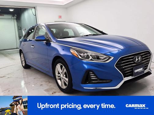 Blue 2018 Hyundai SONATA SEL