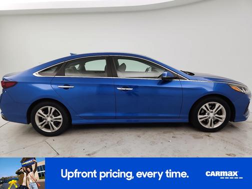 Blue 2018 Hyundai SONATA SEL