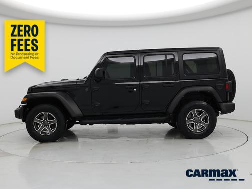 Black 2022 Jeep Wrangler Unlimited Sport S