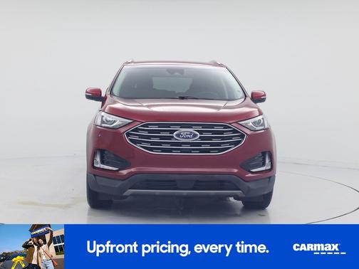 Red 2020 Ford Edge SEL