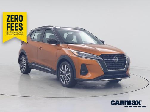 Orange 2024 Nissan Kicks SR