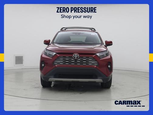 Red 2025 Toyota RAV4 Limited