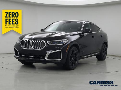 Black 2020 BMW X6 xDrive40i