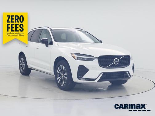 White 2024 Volvo XC60 B5 Core Dark Theme