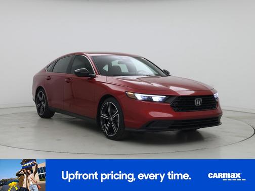 Red 2025 Honda Accord Hybrid Sport