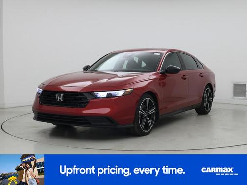 Red 2025 Honda Accord Hybrid Sport