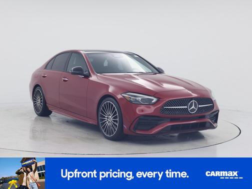 Red 2024 Mercedes-Benz C-Class