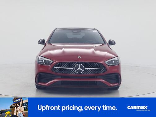 Red 2024 Mercedes-Benz C-Class