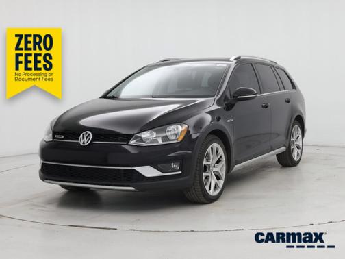 Black 2017 Volkswagen Golf Alltrack SEL