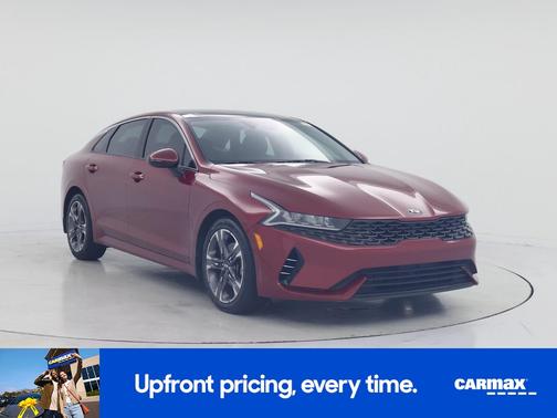 Red 2021 Kia K5 EX