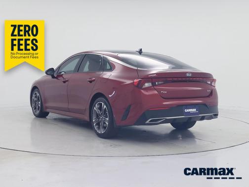 Red 2021 Kia K5 EX