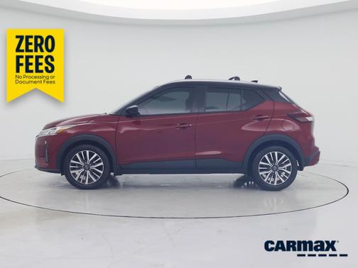 Burgundy 2022 Nissan Kicks SV