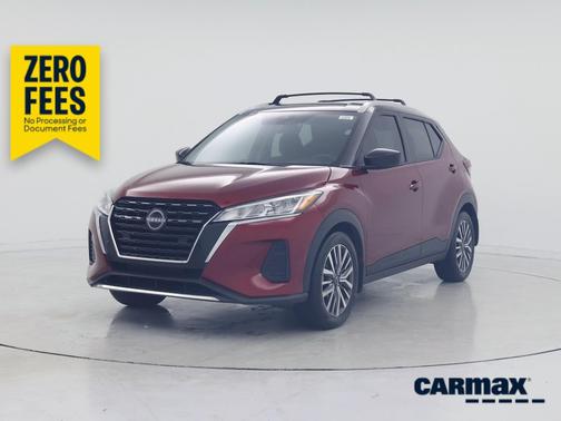 Burgundy 2022 Nissan Kicks SV
