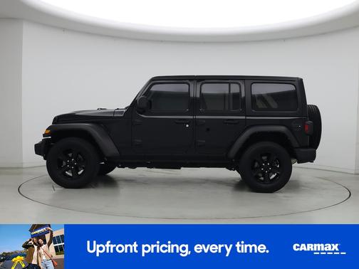 Black 2022 Jeep Wrangler Unlimited Sport Altitude