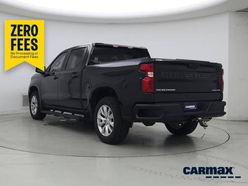 Black 2022 Chevrolet Silverado 1500 Custom