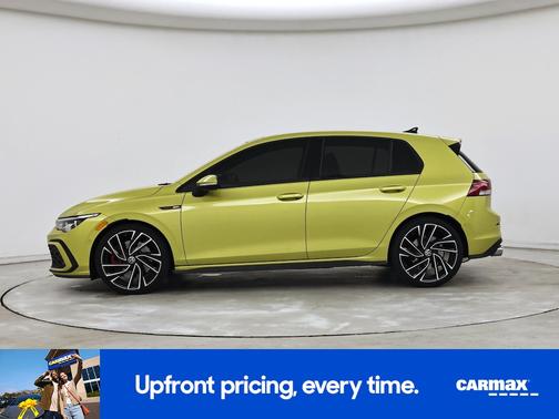 Yellow 2022 Volkswagen Golf GTI Autobahn