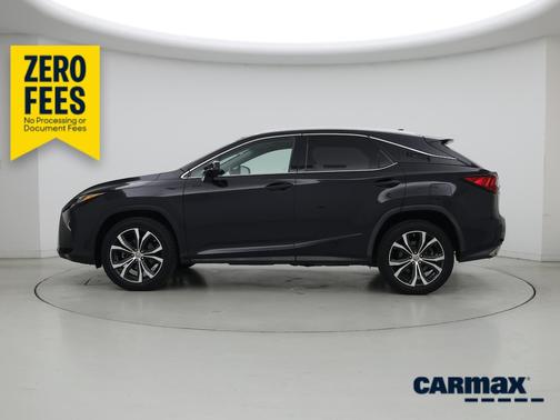 Black 2017 Lexus RX 350