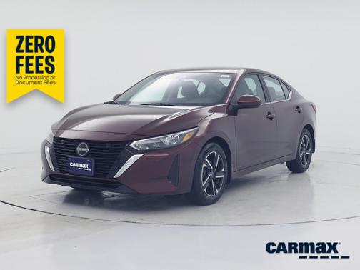 Burgundy 2024 Nissan Sentra SV