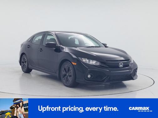 Black 2017 Honda Civic EX