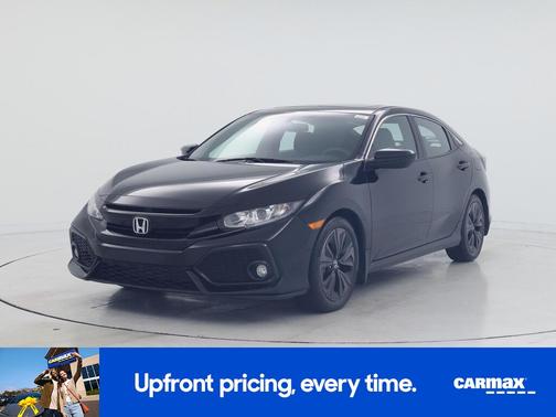 Black 2017 Honda Civic EX
