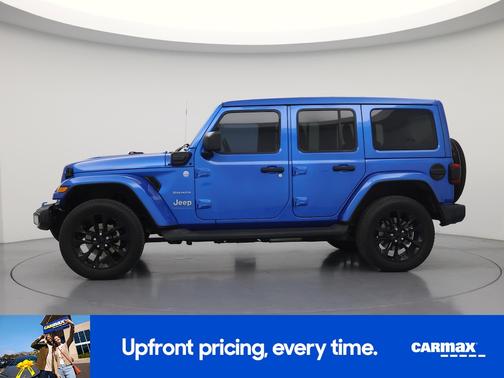 Blue 2023 Jeep Wrangler 4xe Unlimited Sahara