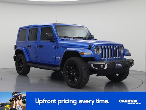 Blue 2023 Jeep Wrangler 4xe Unlimited Sahara