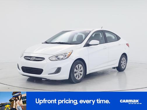White 2016 Hyundai Accent SE