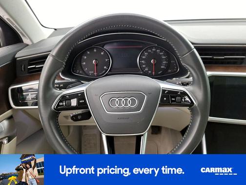 White 2019 Audi A6 Premium