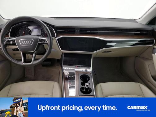 White 2019 Audi A6 Premium