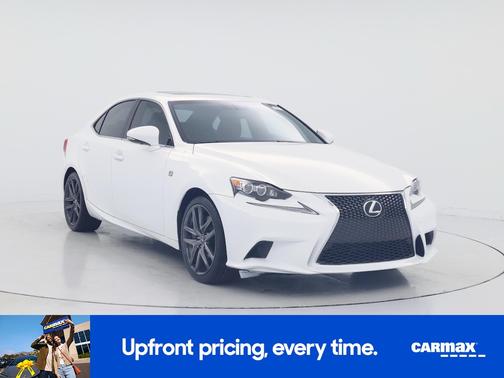 White 2016 Lexus IS 200t