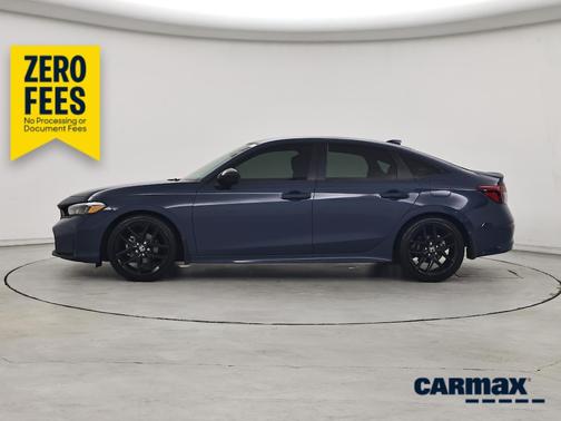 Blue 2025 Honda Civic Sport