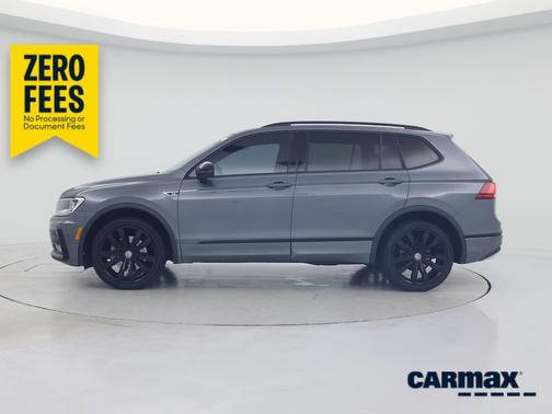 Gray 2020 Volkswagen Tiguan SE R-Line Black