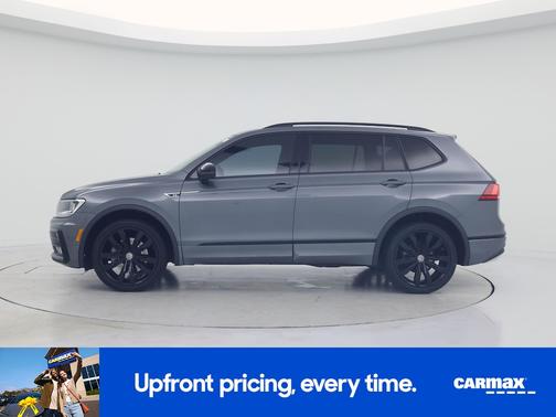 Gray 2020 Volkswagen Tiguan SE R-Line Black