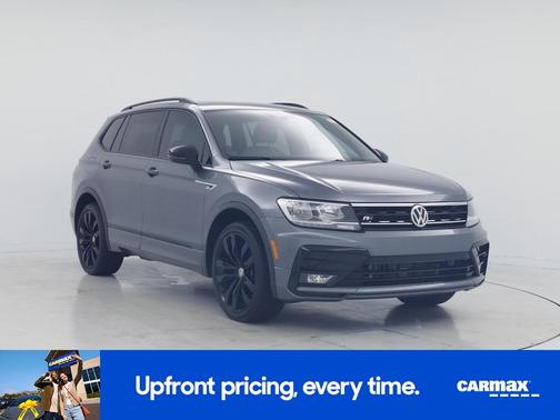 Gray 2020 Volkswagen Tiguan SE R-Line Black