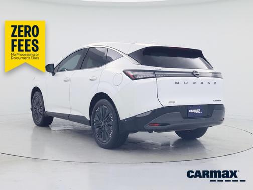 White 2025 Nissan Murano Platinum