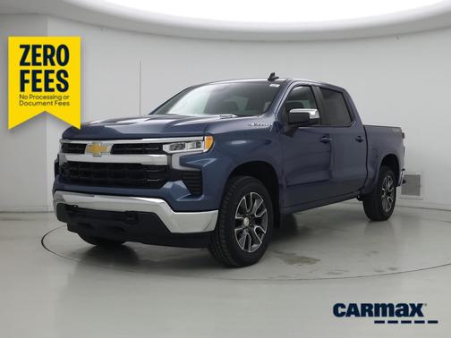 Blue 2024 Chevrolet Silverado 1500 LT