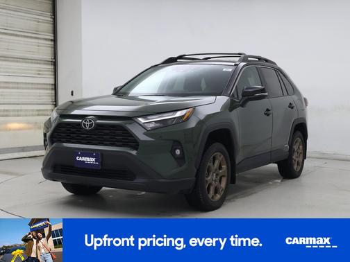Green 2025 Toyota RAV4 Hybrid Woodland Edition