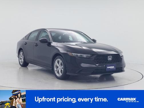 Black 2023 Honda Accord LX