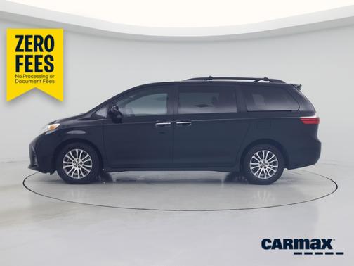 Black 2020 Toyota Sienna XLE