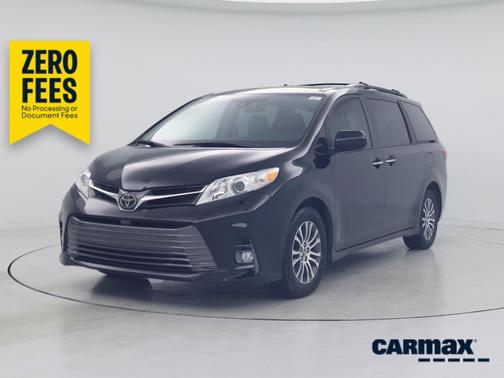 Black 2020 Toyota Sienna XLE
