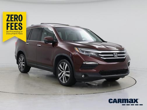 Burgundy 2018 Honda Pilot Touring