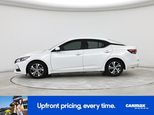 White 2021 Nissan Sentra SV