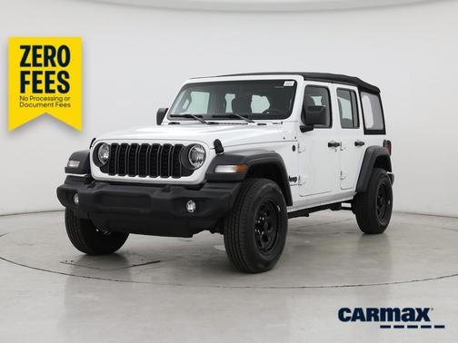 White 2024 Jeep Wrangler Sport
