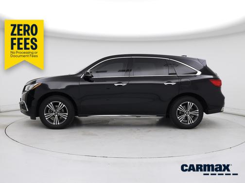 Black 2018 Acura MDX