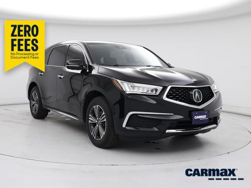 Black 2018 Acura MDX