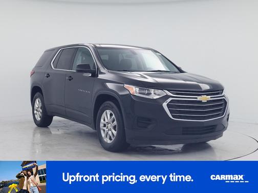 Black 2020 Chevrolet Traverse LS