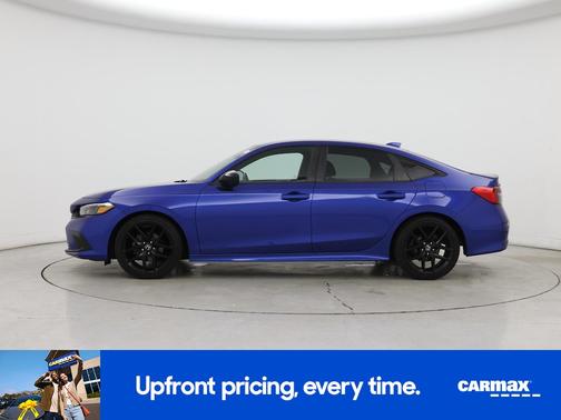 Blue 2022 Honda Civic Sport