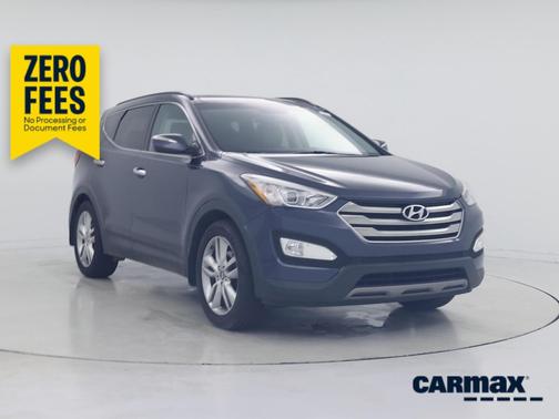 Blue 2015 Hyundai Santa Fe Sport 2.0T