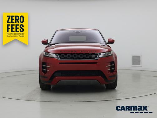 Red 2020 Land Rover Range Rover Evoque R-Dynamic S